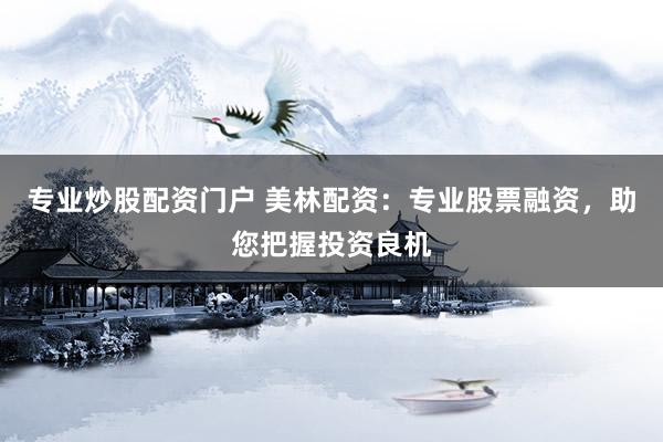 专业炒股配资门户 美林配资：专业股票融资，助您把握投资良机