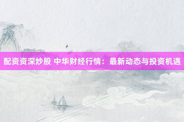 配资资深炒股 中华财经行情：最新动态与投资机遇