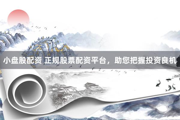 小盘股配资 正规股票配资平台，助您把握投资良机
